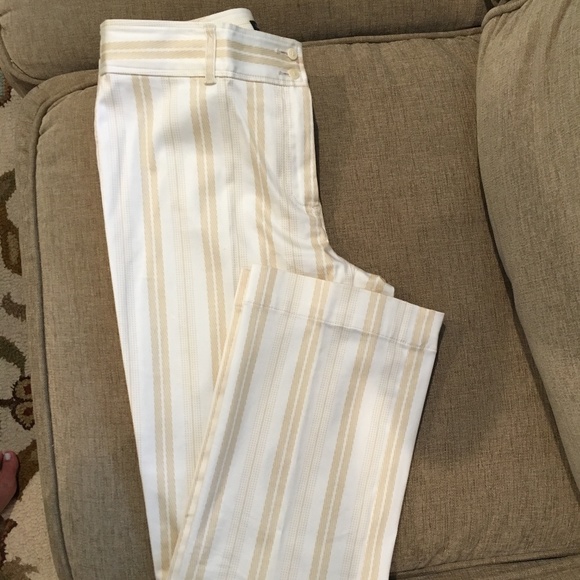 Kenneth Cole Straight Leg Crop Slacks - Picture 1 of 4